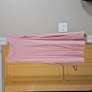 Zenana Premium Baby Pink Sleeveless Dress